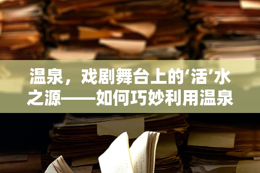 温泉，戏剧舞台上的‘活’水之源——如何巧妙利用温泉元素提升戏剧氛围？