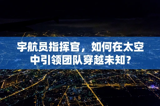 宇航员指挥官，如何在太空中引领团队穿越未知？