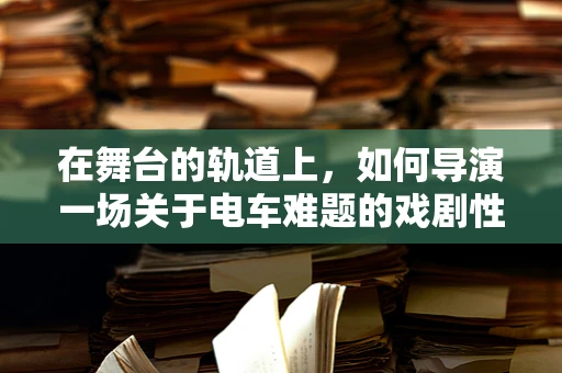 在舞台的轨道上，如何导演一场关于电车难题的戏剧性抉择？