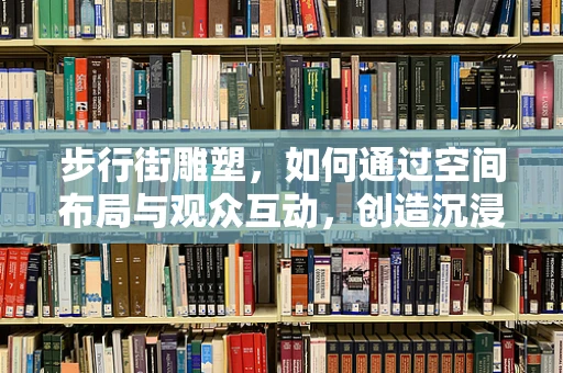 步行街雕塑，如何通过空间布局与观众互动，创造沉浸式体验？