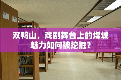 双鸭山，戏剧舞台上的煤城魅力如何被挖掘？