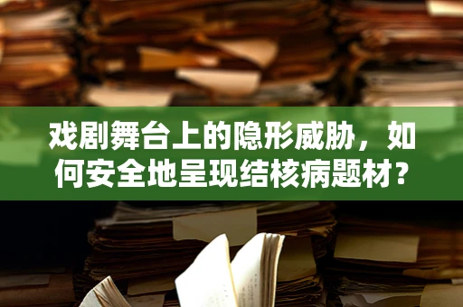 戏剧舞台上的隐形威胁，如何安全地呈现结核病题材？